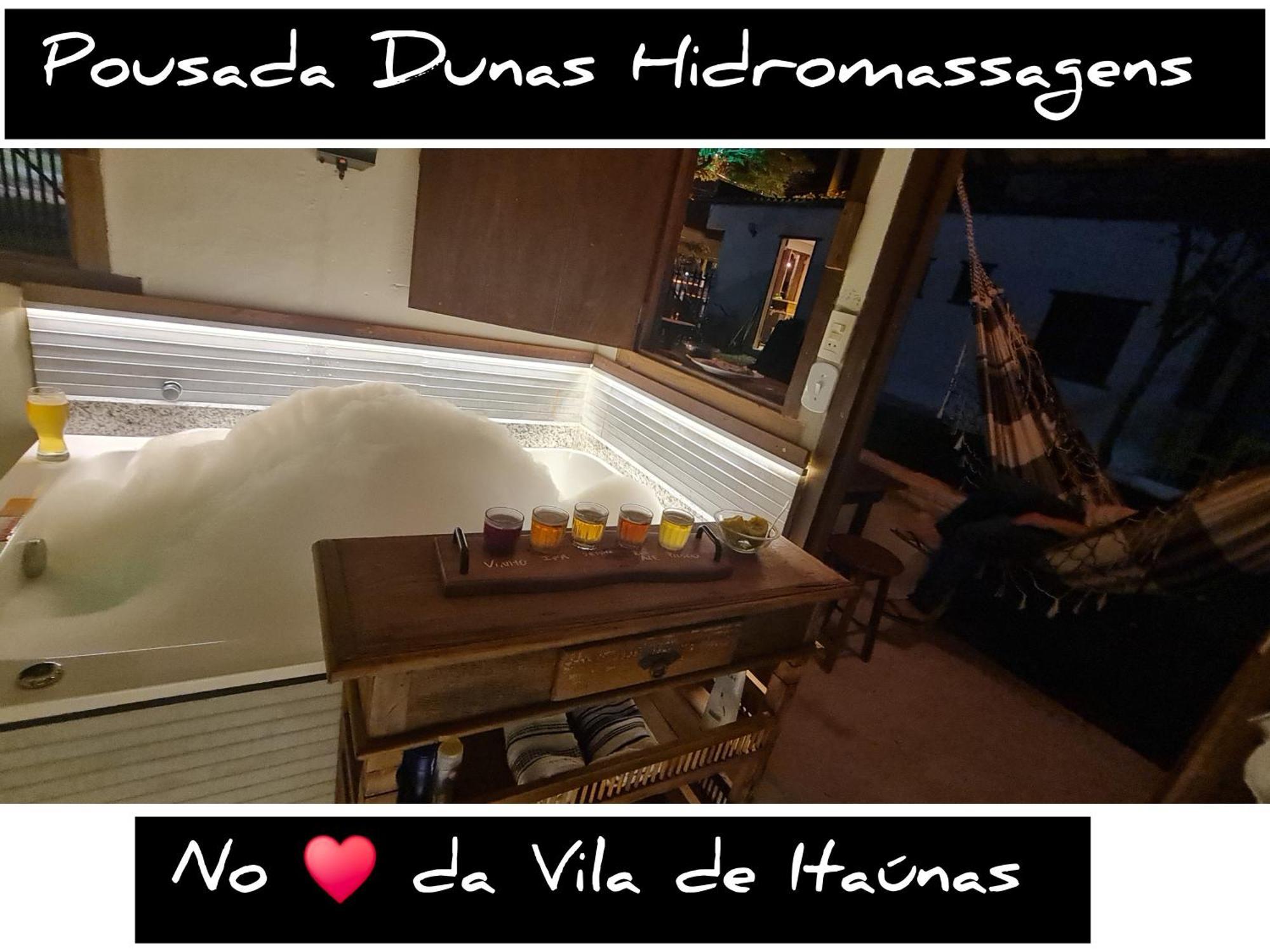 Pousada Dunas - Suites Com Hidromassagem No Coracao Da Vila Итаунас Экстерьер фото