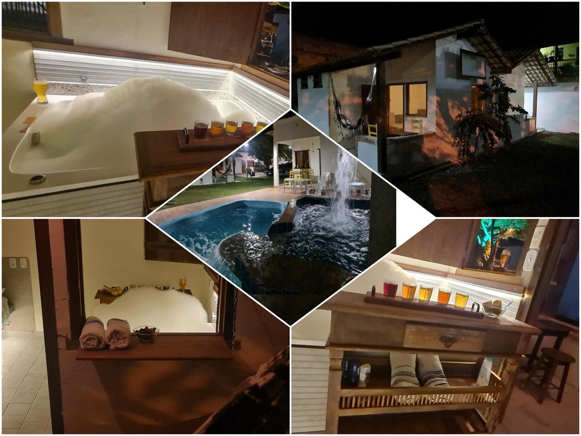 Pousada Dunas - Suites Com Hidromassagem No Coracao Da Vila Итаунас Экстерьер фото