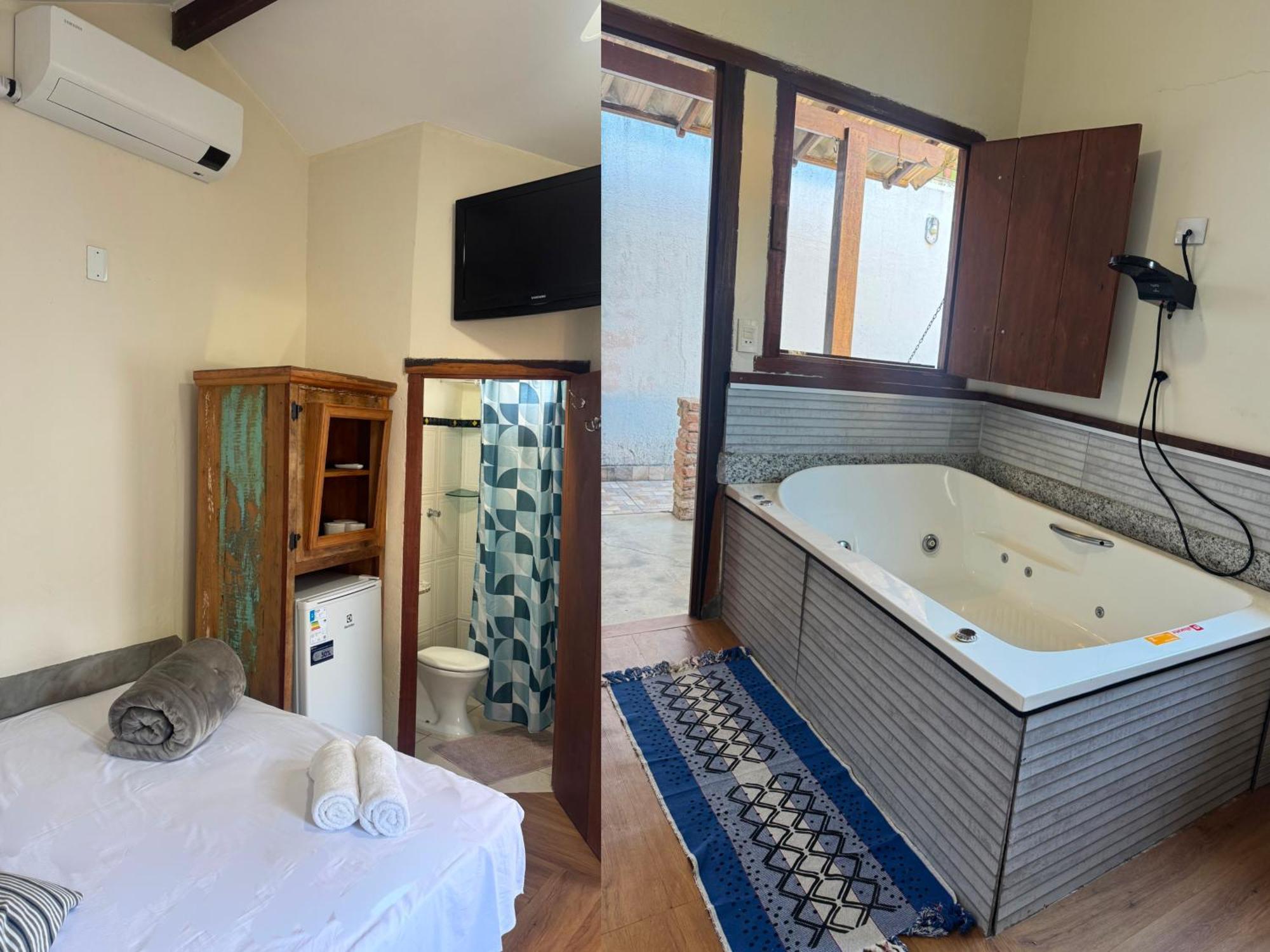 Pousada Dunas - Suites Com Hidromassagem No Coracao Da Vila Итаунас Экстерьер фото