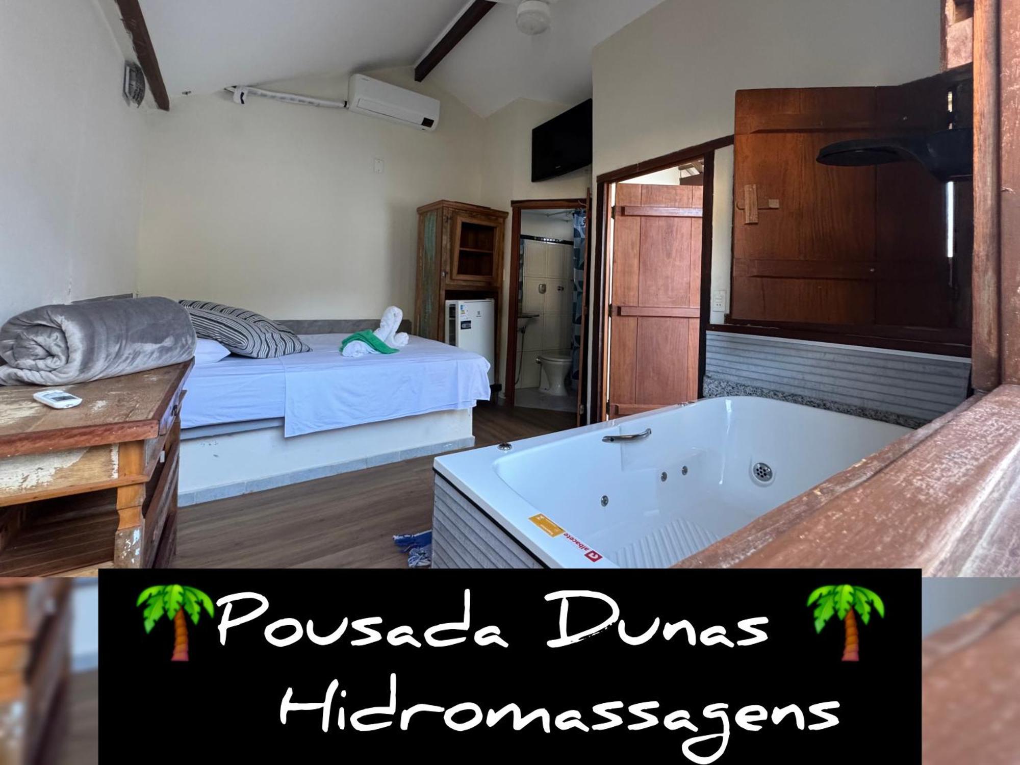 Pousada Dunas - Suites Com Hidromassagem No Coracao Da Vila Итаунас Экстерьер фото